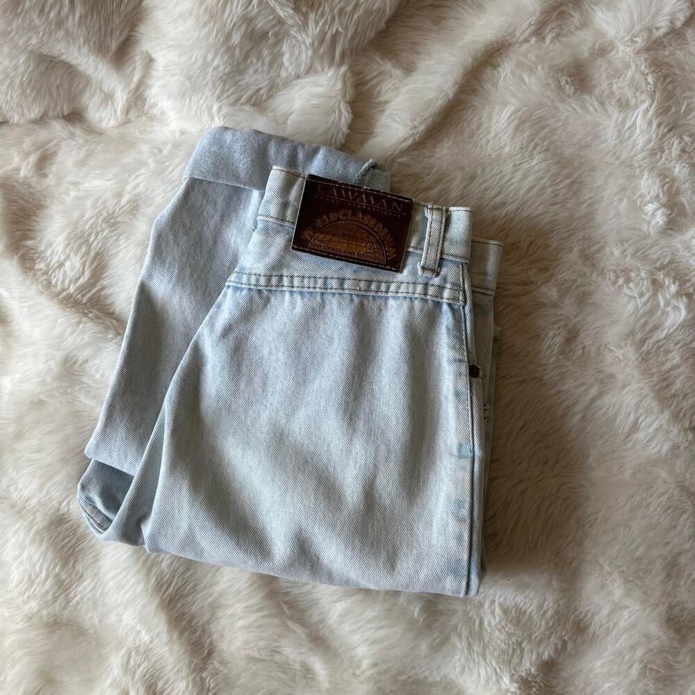 American-vintage Lawman Women's Blue Jeans